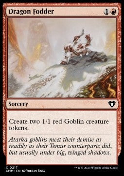 Dragon Fodder - Commander Masters (Common) [217]