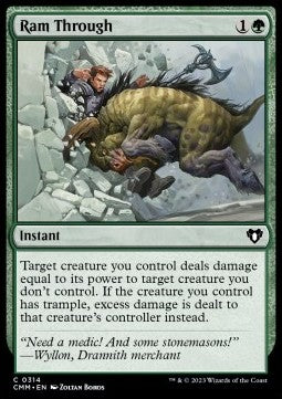 Ram Through - Commander Masters (Common) [314]
