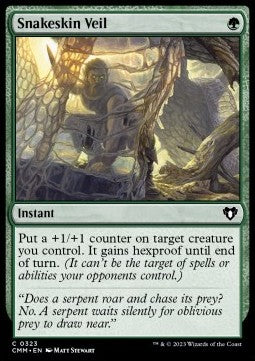 Snakeskin Veil - Commander Masters (Common) [323]