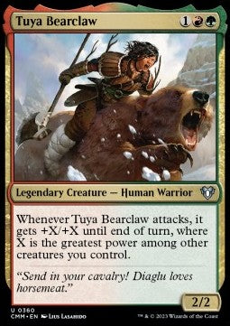 Tuya Bearclaw - Commander Masters (Uncommon) [360]
