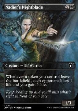 Nadier's Nightblade - Commander Masters: Extras (Common) [641]