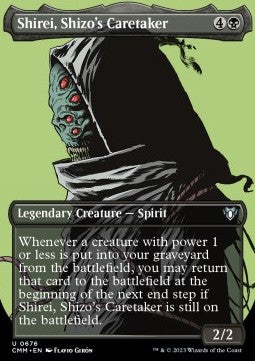 Shirei, Shizo's Caretaker - Commander Masters: Extras (Uncommon) [676]