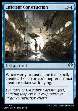 Efficient Construction - Commander Masters (Uncommon) [88]