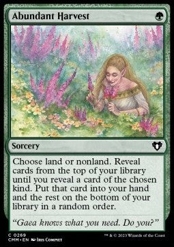 Abundant Harvest - Commander Masters (Common) [269]