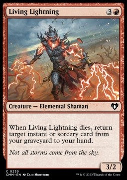 Living Lightning - Commander Masters (Common) [239]