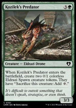 Kozilek's Predator - Commander Masters (Common) [301]