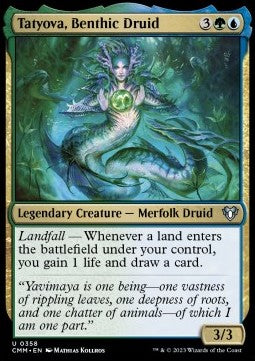 Tatyova, Benthic Druid - Commander Masters (Uncommon) [358]