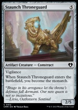 Staunch Throneguard - Commander Masters (Common) [412]