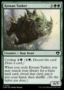 Krosan Tusker - Commander Masters (Common) [302]