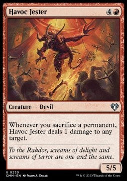 Havoc Jester - Commander Masters (Uncommon) [230]