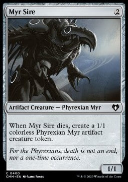 Myr Sire - Commander Masters (Common) [400]