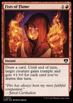 Fists of Flame - Commander Masters (Common) [223]