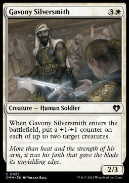 Gavony Silversmith - Commander Masters (Common) [25]