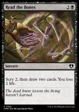 Read the Bones - Commander Masters (Common) [182]