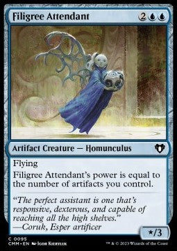 Filigree Attendant - Commander Masters (Common) [95]