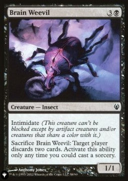 Brain Weevil - The List (Common) [58]