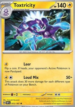 Toxtricity - Obsidian Flames (Rare) [072]