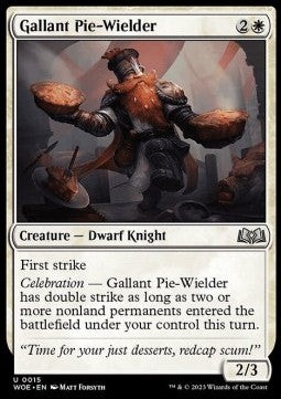 Gallant Pie-Wielder - Wilds of Eldraine (Uncommon) [15]