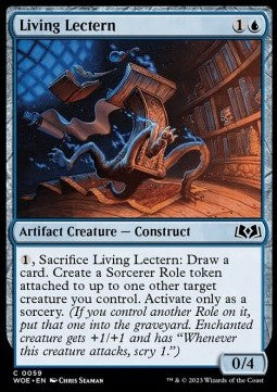 Living Lectern - Wilds of Eldraine (Common) [59]