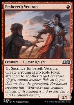 Embereth Veteran - Wilds of Eldraine (Uncommon) [127]