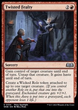 Twisted Fealty - Wilds of Eldraine (Uncommon) [154]