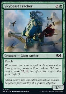 Skybeast Tracker - Wilds of Eldraine (Common) [185]