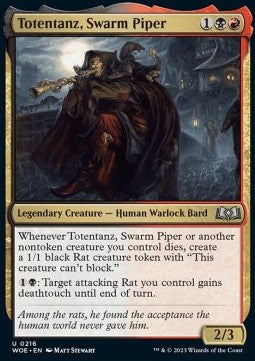 Totentanz, Swarm Piper - Wilds of Eldraine (Uncommon) [216]
