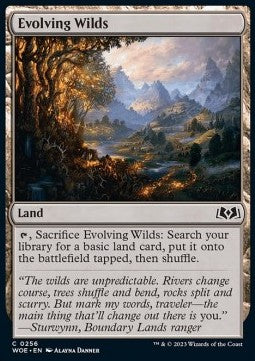 Evolving Wilds - Wilds of Eldraine (Common) [256]