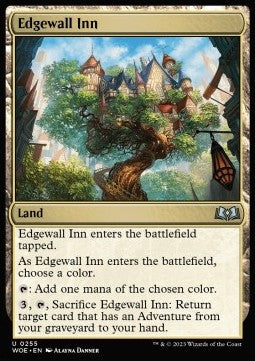 Edgewall Inn - Wilds of Eldraine (Uncommon) [255]