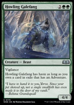 Howling Galefang - Wilds of Eldraine (Uncommon) [175]