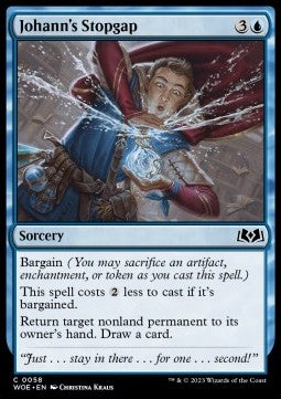 Johann's Stopgap - Wilds of Eldraine (Common) [58]