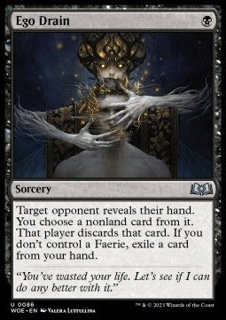 Ego Drain - Wilds of Eldraine (Uncommon) [86]