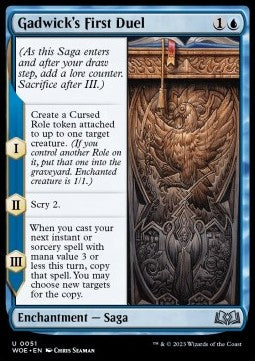 Gadwick's First Duel - Wilds of Eldraine (Uncommon) [51]