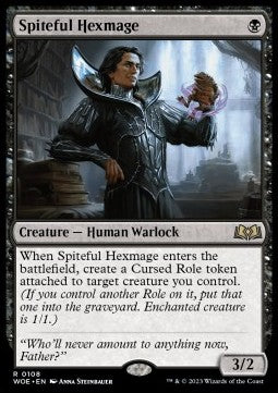 Spiteful Hexmage - Wilds of Eldraine (Rare) [108]