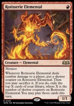 Rotisserie Elemental - Wilds of Eldraine (Rare) [148]