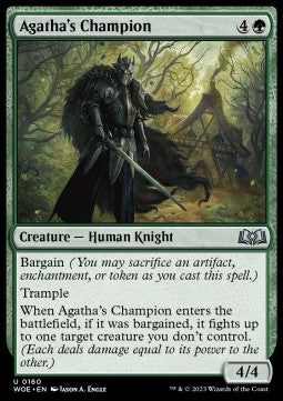 Agatha's Champion - Wilds of Eldraine (Uncommon) [160]