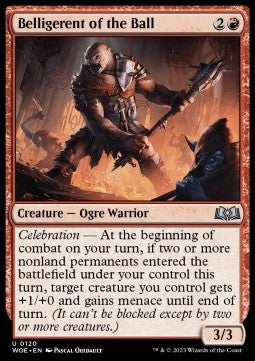 Belligerent of the Ball - Wilds of Eldraine (Uncommon) [120]