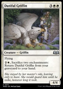 Dutiful Griffin - Wilds of Eldraine (Uncommon) [11]