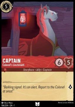 Captain - Colonel's Lieutenant - The First Chapter (Uncommon) [106]