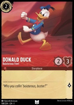 Donald Duck - Boisterous Fowl - The First Chapter (Uncommon) [108]