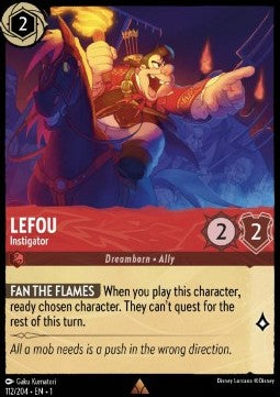 Lefou - Instigator - The First Chapter (Rare) [112]