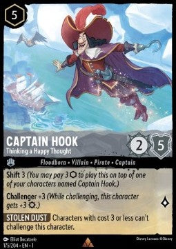Captain Hook - Thinking a Happy Thought - The First Chapter (Rare) [175]