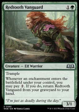 Redtooth Vanguard - Wilds of Eldraine (Uncommon) [180]