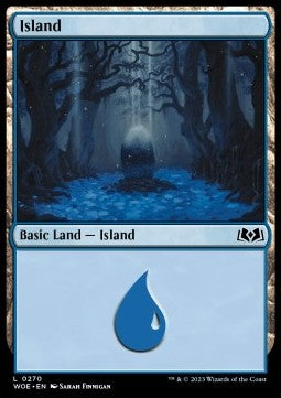 Island (V.3) - Wilds of Eldraine (Land) [270]