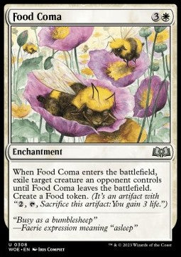 Food Coma - Wilds of Eldraine: Extras (Uncommon) [308]