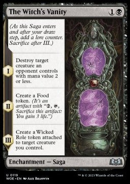The Witch's Vanity - Wilds of Eldraine (Uncommon) [119]