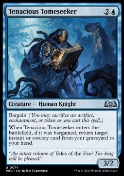 Tenacious Tomeseeker - Wilds of Eldraine (Uncommon) [74]