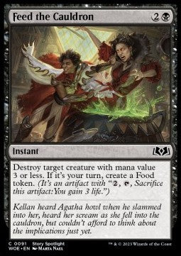 Feed the Cauldron - Wilds of Eldraine (Common) [91]