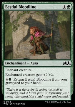 Bestial Bloodline - Wilds of Eldraine (Common) [162]