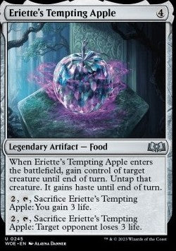 Eriette's Tempting Apple - Wilds of Eldraine (Uncommon) [245]